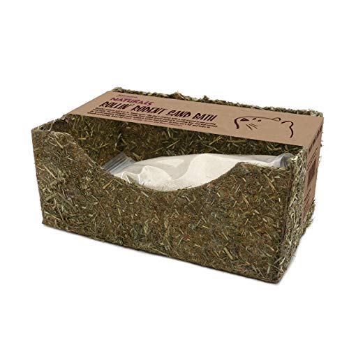 Rosewood Naturals Rollin' Rodent Sand Bath For Gerbils, Hamsters And Degus