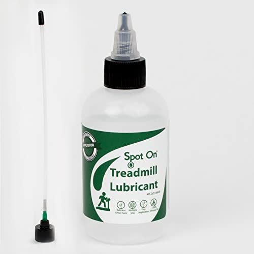 100% Silicone Treadmill Belt Lubricant - Made in The USA - with Both a Precision Twist Cap and an Application Tube for Easy, Full Belt Width Lubrication