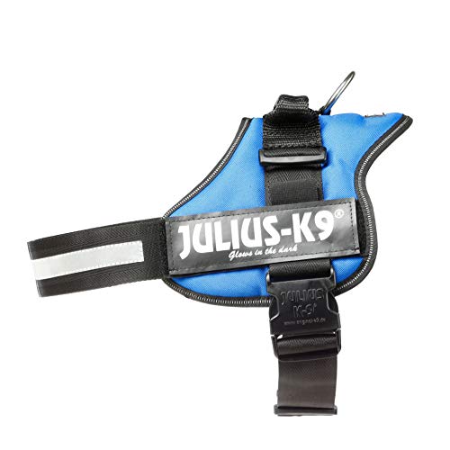 Julius-K9, 162B1, K9-Powerharness, dog harness, Size: 1, Blue