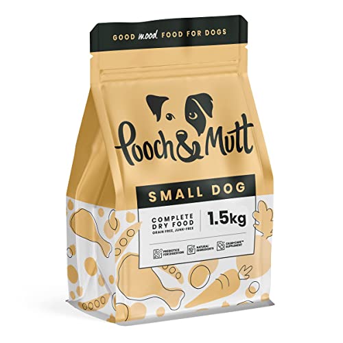 Pooch & Mutt - Complete Small Dry Dog Food (Grain Free), Superfood Blend, 1.5kg