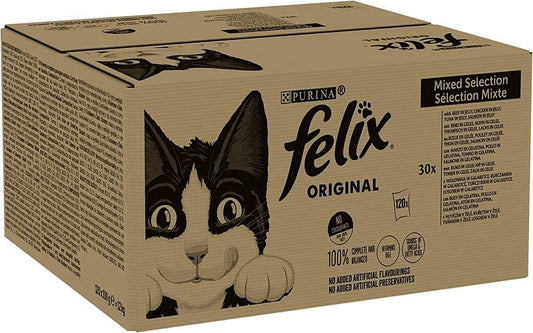 Felix Original Mixed Selection in Jelly Cat Food 120x100g