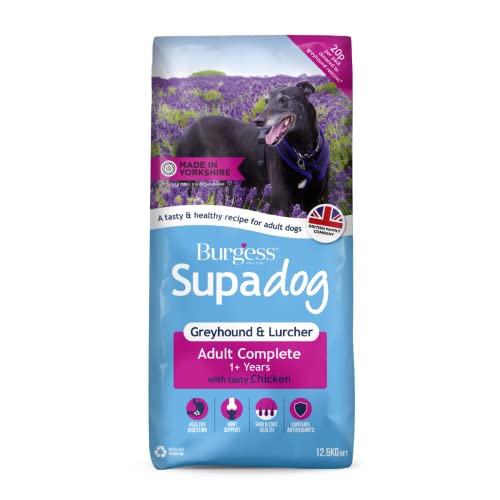 Burgess Supadog Greyhound & Lurcher dry dog food 12.5 kg