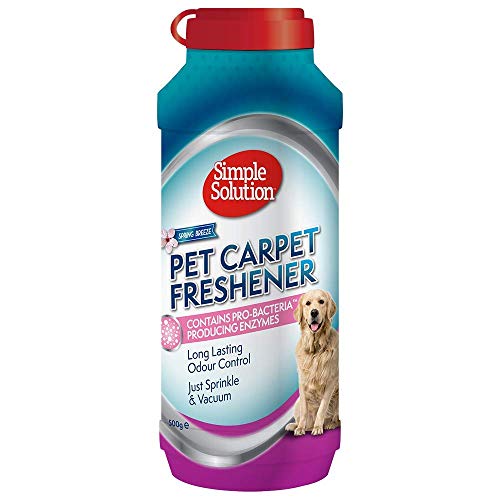 Simple Solution Pet Carpet Freshener with Enzymatic Cleaning Granules - 500g