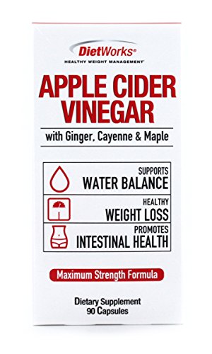 Windmill Dietworks Apple Cider Vinegar Capsules Ea, Ginger, Cayenne & Maple, 90 Count