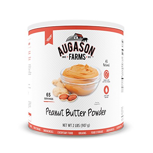 Augason Farms Peanut Butter Powder 2 lbs No. 10 Can