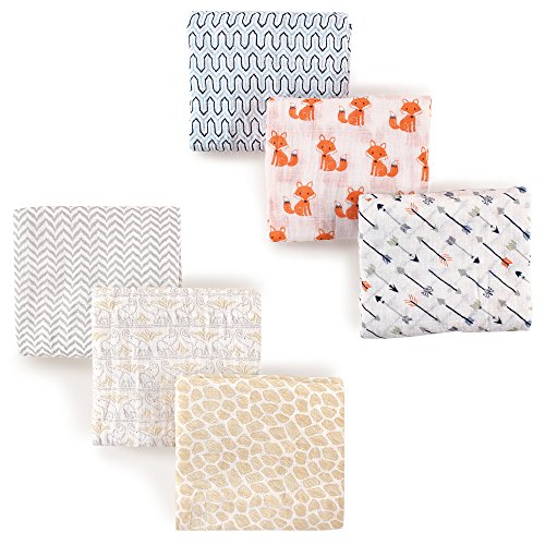 Muslin Swaddle Blanket 6-Pack