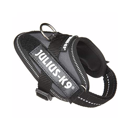 Julius-K9, 16IDC-ANT-B1, IDC Powerharness, dog harness, Size: Baby 1, Anthracite