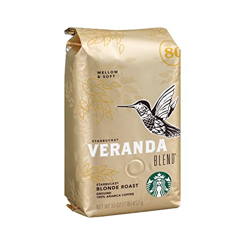 Starbucks, SBK12413968, Veranda Blend Blonde Roast Ground Coffee, 1 Each