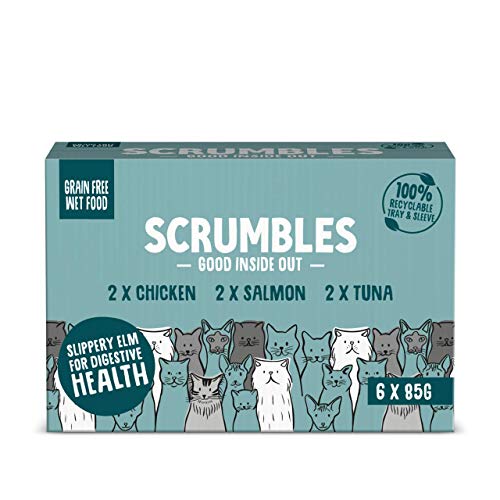 Scrumbles Natural Wet Cat Food Multipack, 6 X 85g