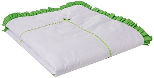 Baby Doll Bedding Unique Crib Comforter, Green Apple