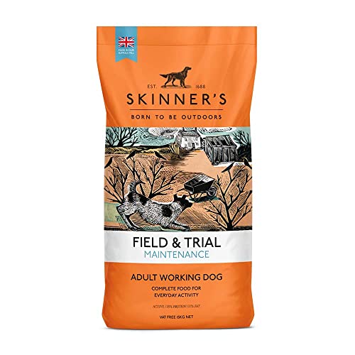 Skinner’s Field & Trial Maintenance – Complete Dry Adult Dog Food, For Overweight or Less Active Dogs, 15kg