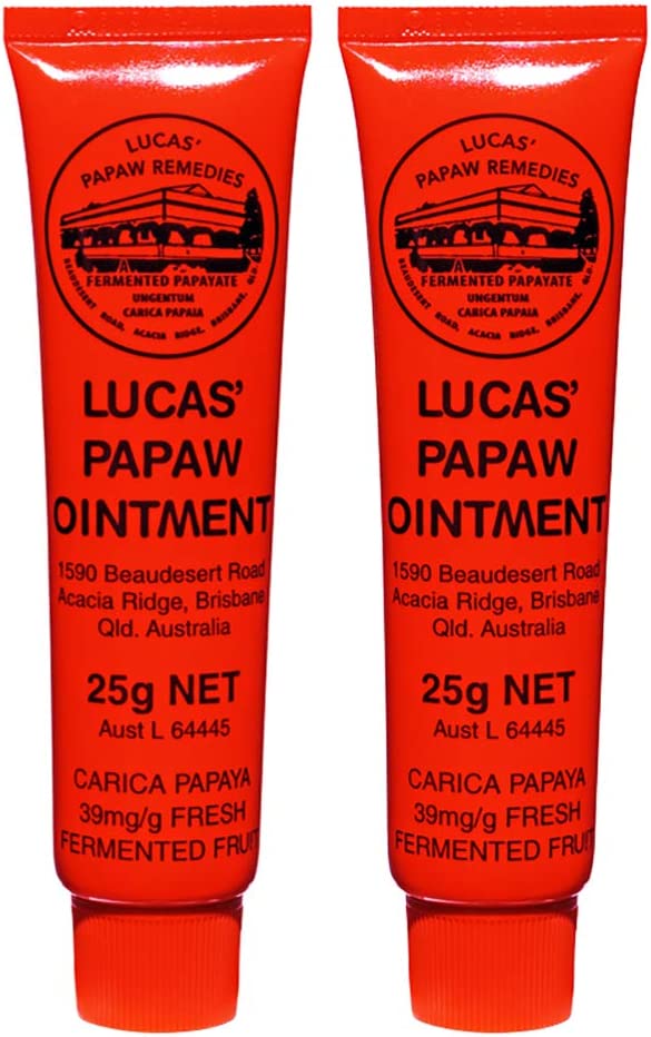 Lucas Papaw Ointment 25g Tube - TWIN Pack for value