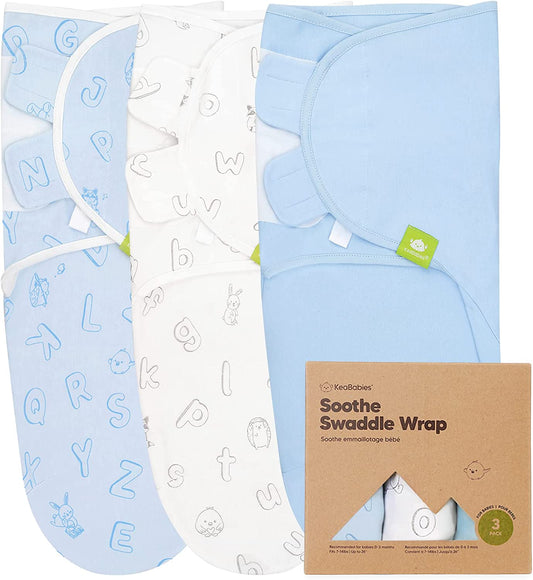 3-Pack Baby Swaddle Sleep Sacks - Organic Newborn Swaddle Sack - Ergonomic Baby Swaddles 0-3 Months - Baby Sleep Sack - Baby Swaddle Blanket Wrap - Baby Swaddle Sack - Baby Swaddle Wrap,Infant Swaddle